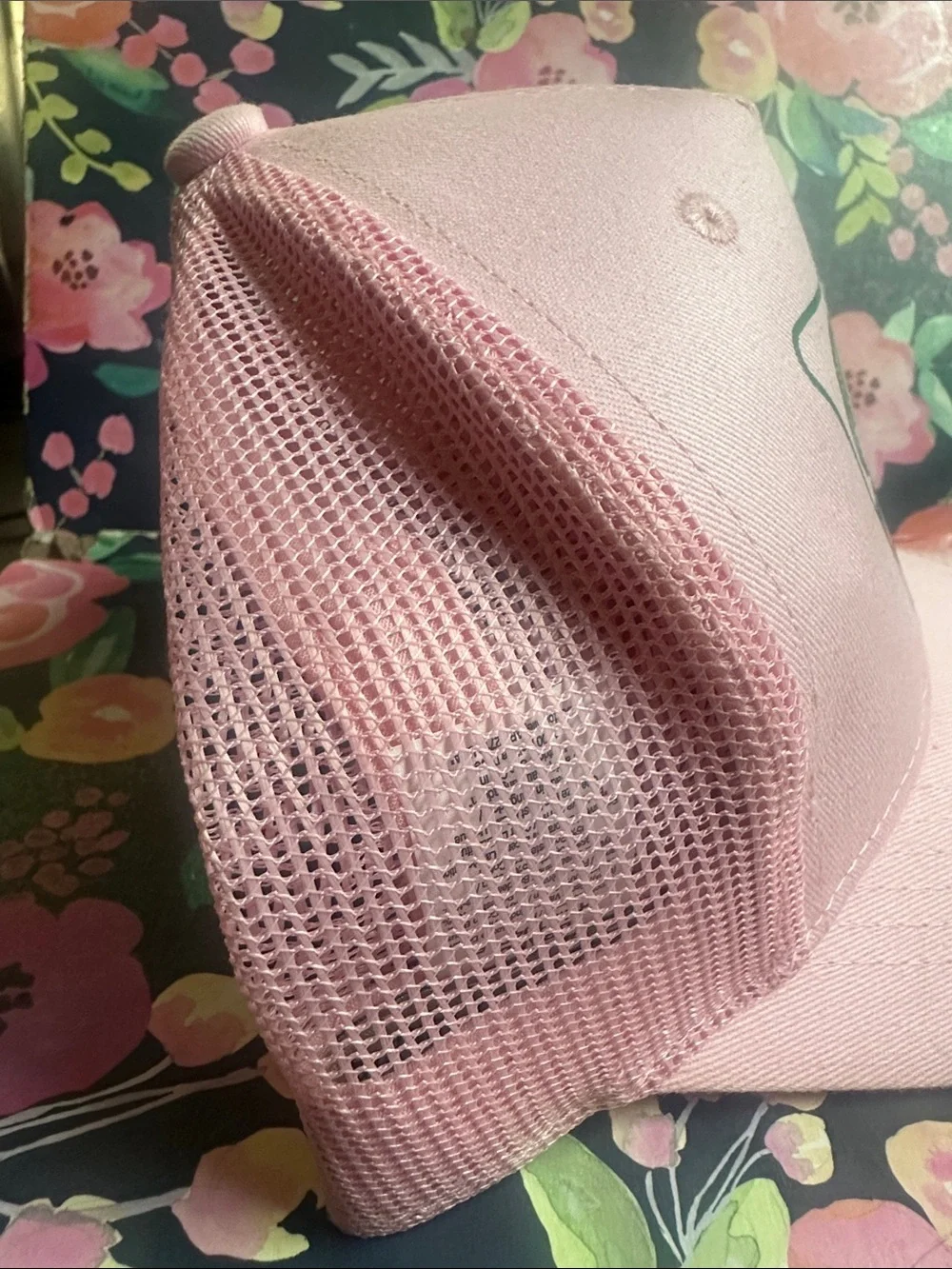 Bass Pro Shops Pink Cap with Green Logo